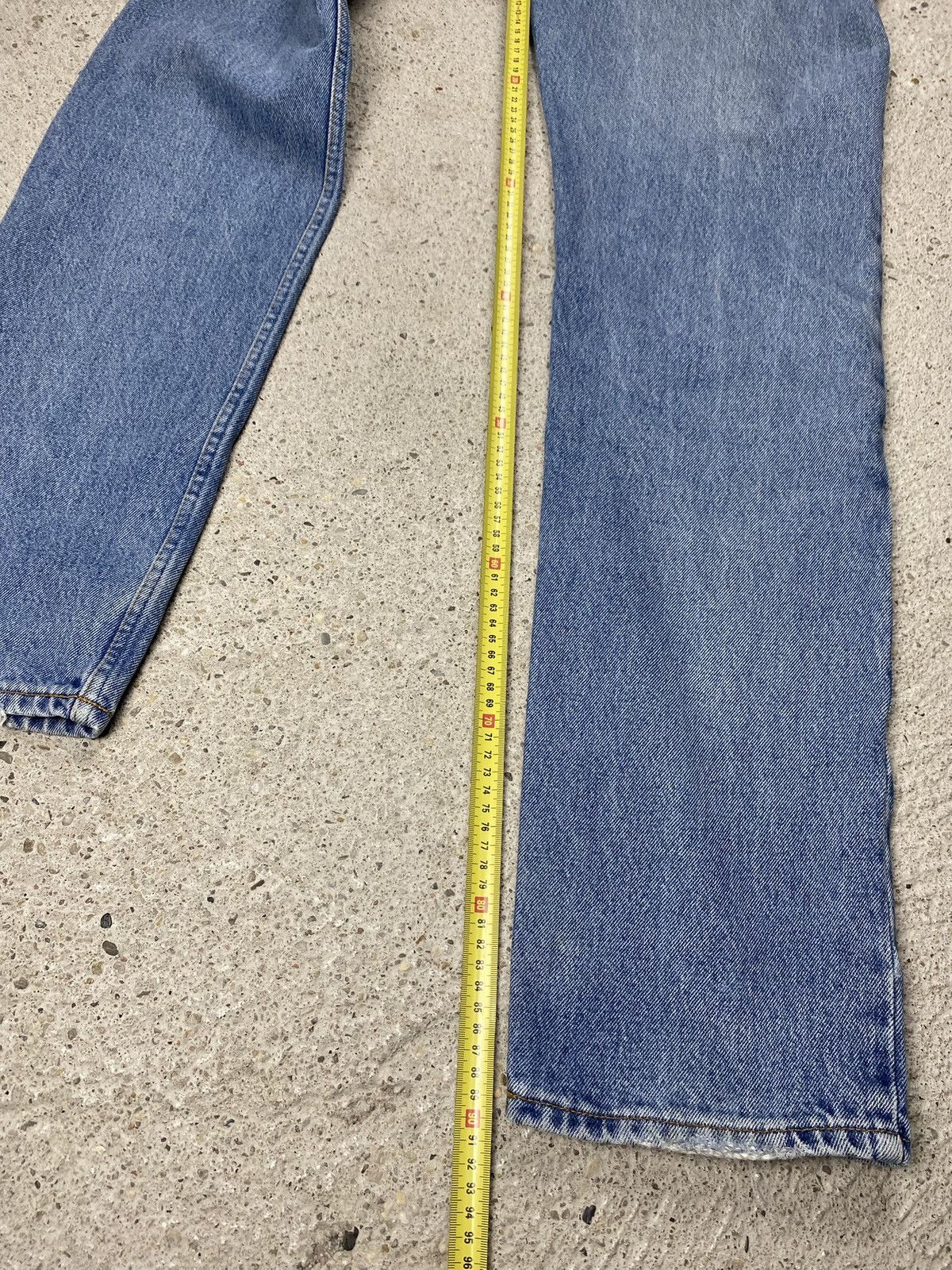 Levi's Levis vintage denim jeans light blue washed distressed Size US 34 / EU 50 - 20 Thumbnail