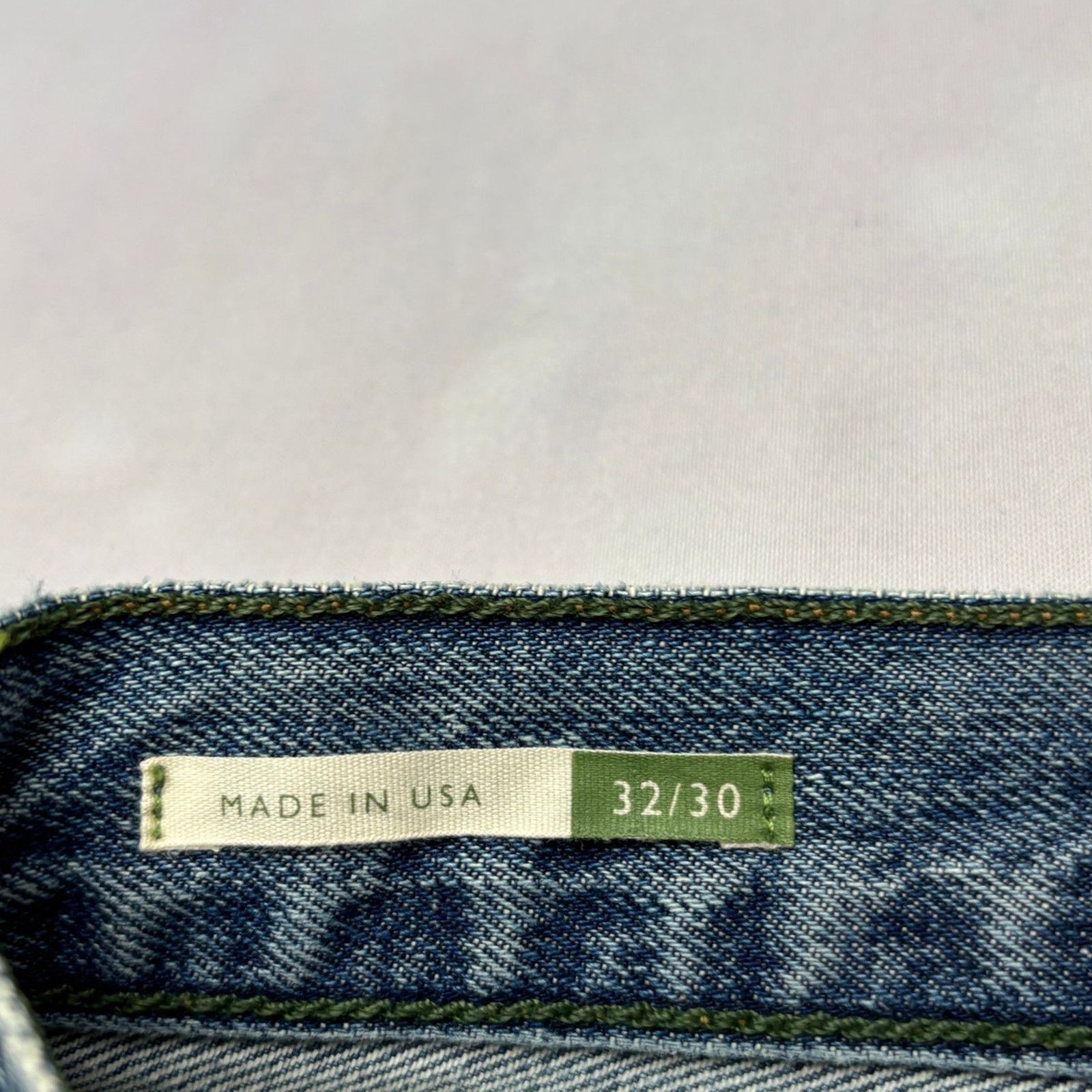 Sid Mashburn $175 Sid Mashburn Slim Straight Jeans 32x30 Made in USA Size US 32 / EU 48 - 4 Thumbnail