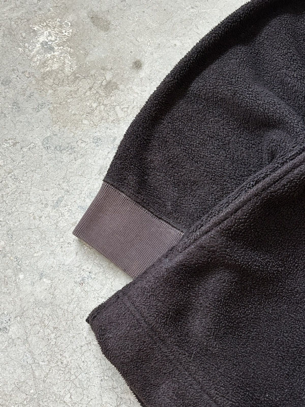 Vintage Yves Saint Laurent Vintage Fleece Pullover YSL Big Logo Size US S / EU 44-46 / 1 - 11 Thumbnail