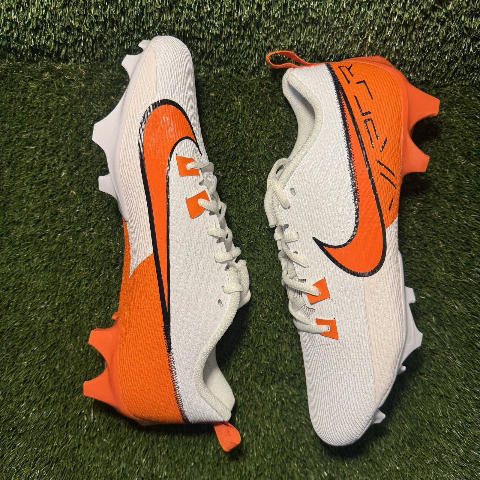 Nike Size 12 - Nike Vapor Edge Speed 360 2 White Orange Size US 12 / EU 45 - 4 Thumbnail