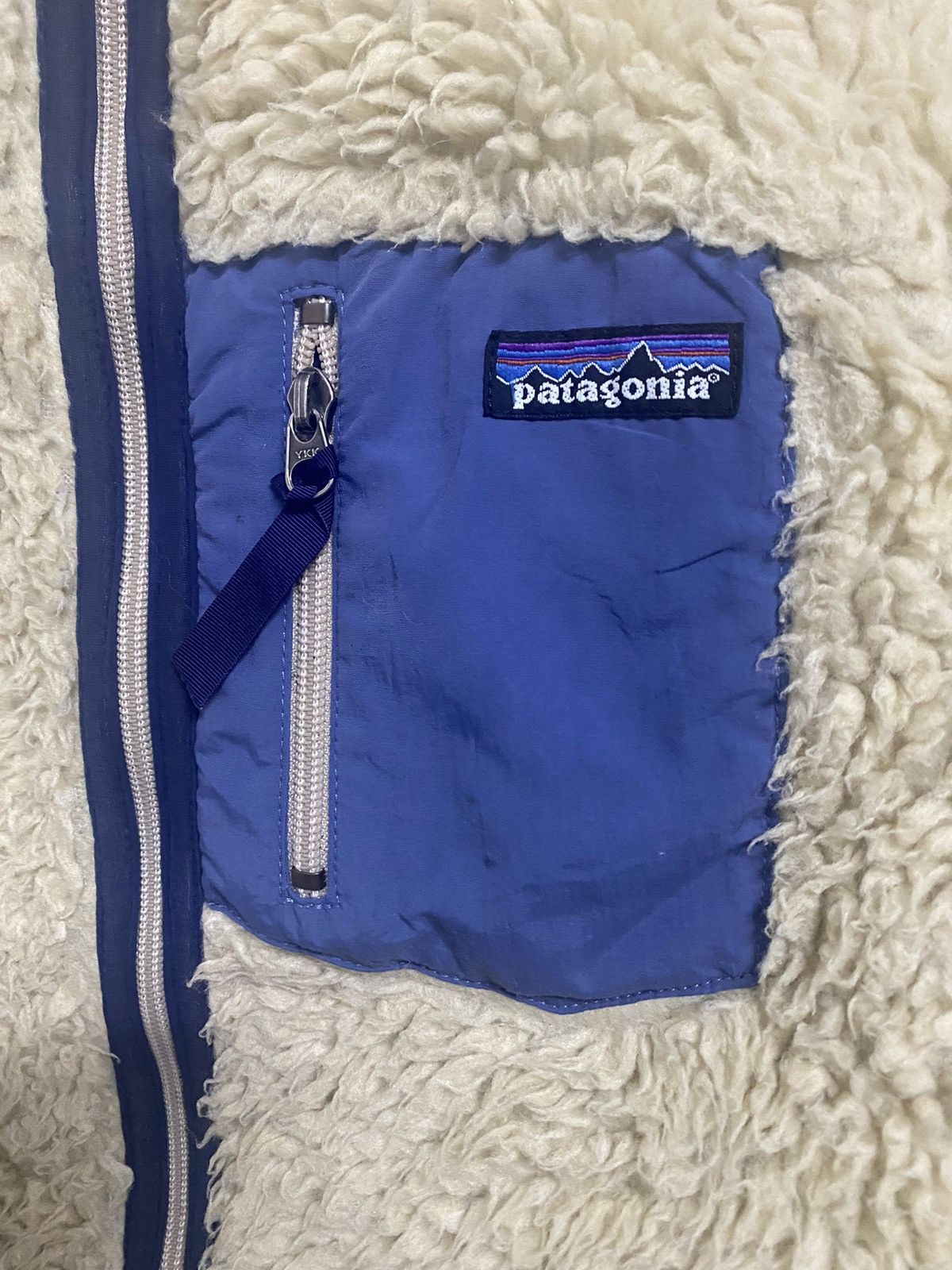 Patagonia × Vintage Vintage Patagonia Retro-X Deep Pile Fleece Jacket Size US M / EU 48-50 / 2 - 2 Thumbnail