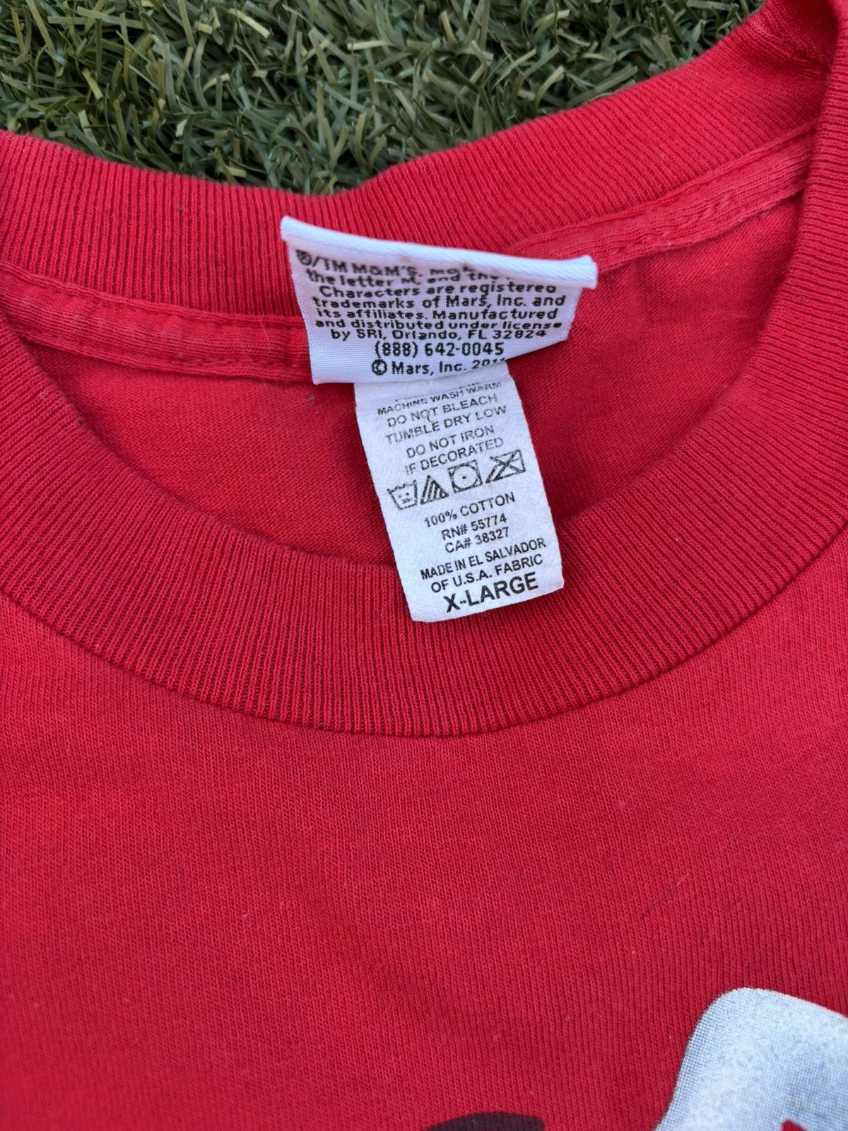 Other Vintage Y2K Yellow M&M t shirt Size US XL / EU 56 / 4 - 3 Thumbnail
