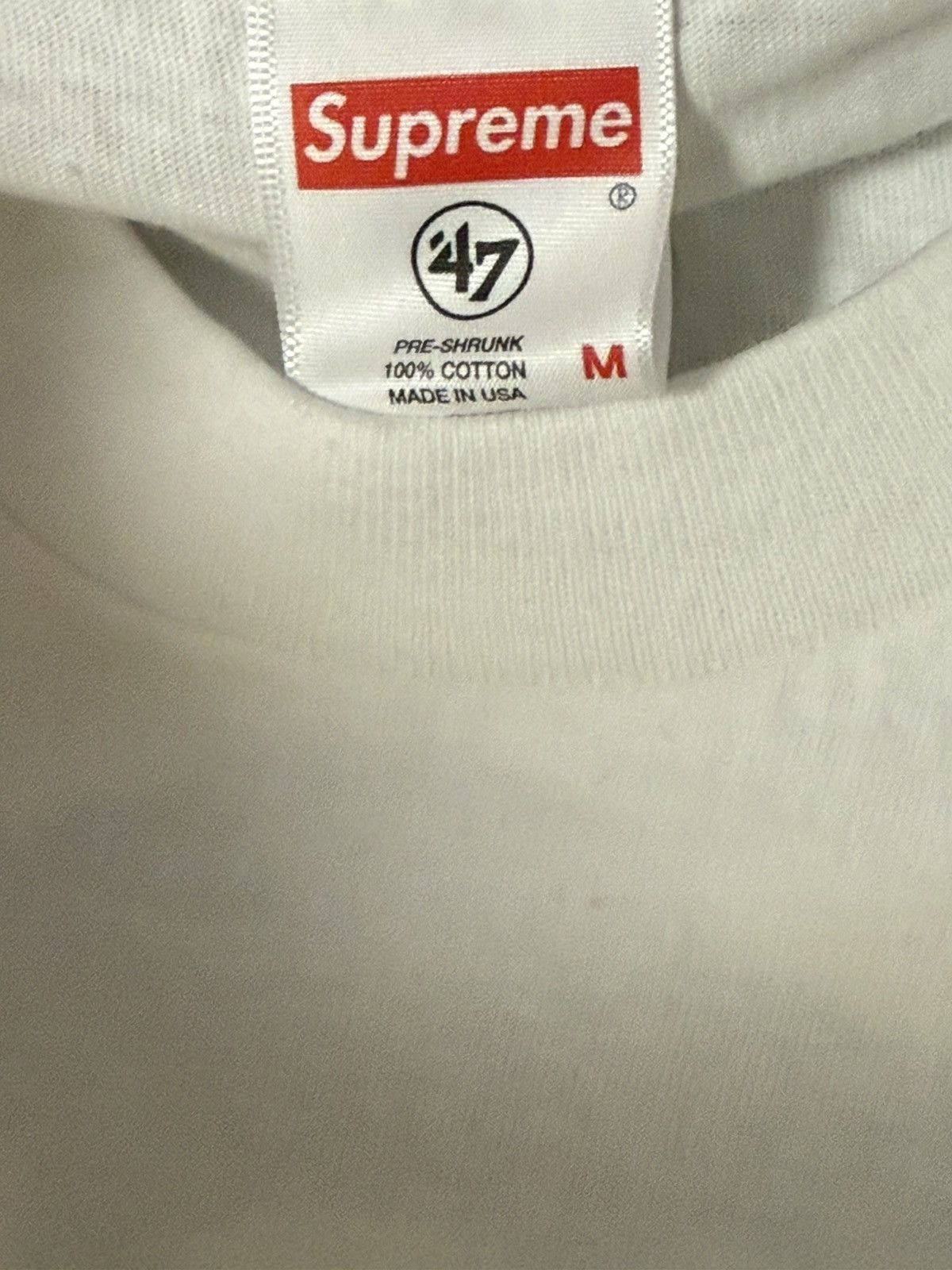 Supreme Supreme NFL x Raiders x ‘47 Pocket Tee Size US M / EU 48-50 / 2 - 4 Thumbnail