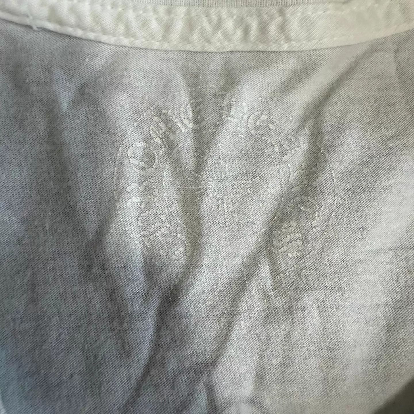 Chrome Hearts Chrome Hearts White Scroll Sketch Cross Short Sleeve Tee Size US XL / EU 56 / 4 - 3 Thumbnail