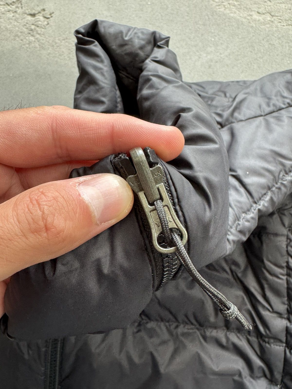 The North Face × Vintage The North Face Micro Puffer Black Down Jacket Size US M / EU 48-50 / 2 - 5 Thumbnail