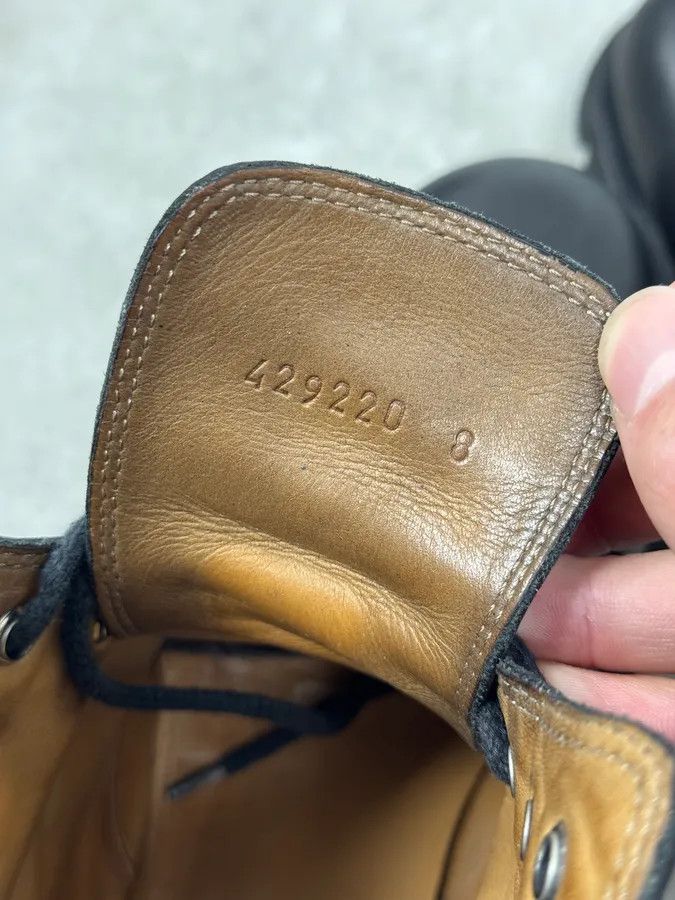 Gucci 2010s Gucci Italian Black Premium Leather Boots Size US 9 / EU 42 - 8 Thumbnail