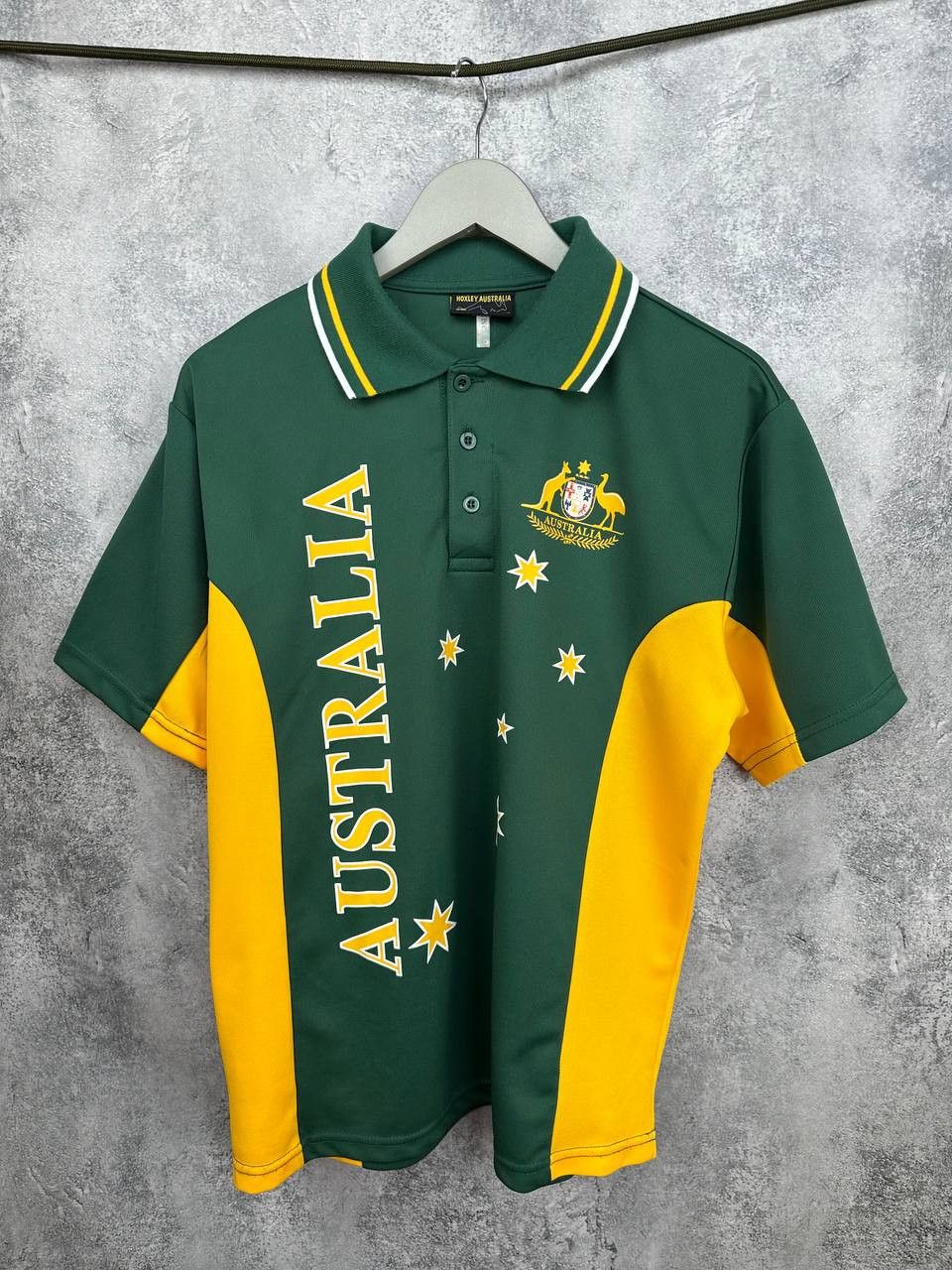 Vintage Hoxley Australia Vintage Polo Jersey Shirt National Team Size US M / EU 48-50 / 2 - 1 Thumbnail