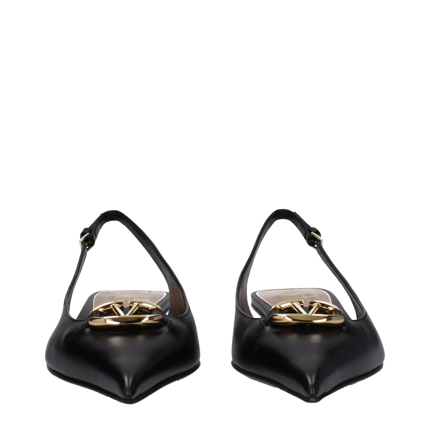 Valentino ob1o1e1224 Leather Sandals in Black Size US 6.5 / IT 36.5 - 3 Thumbnail