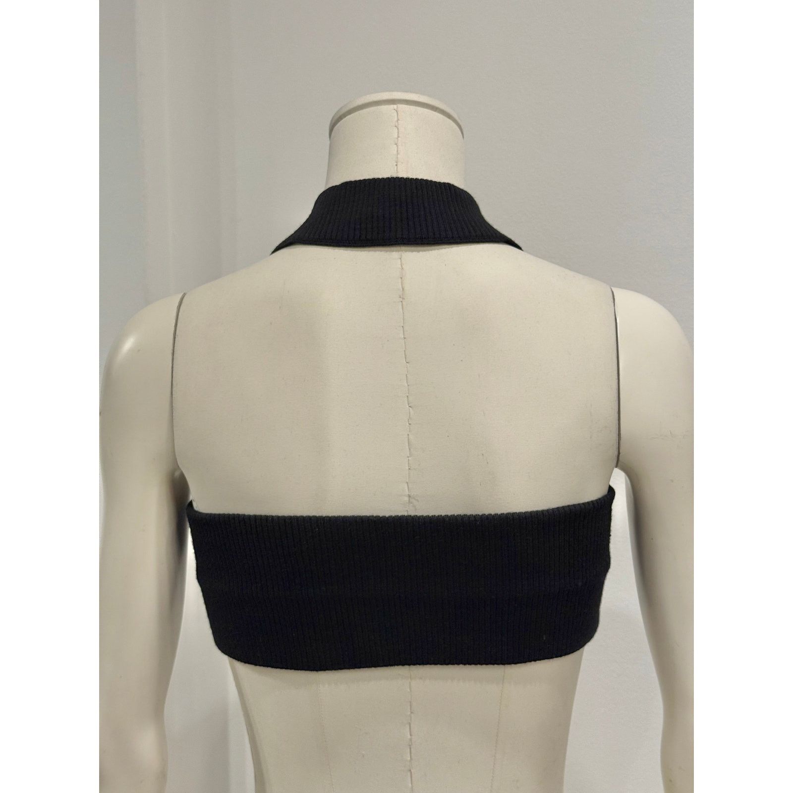 Dolce & Gabbana A/W2003 Dolce & Gabbana deconstructed wool top Size XS / US 0-2 / IT 36-38 - 2 Thumbnail