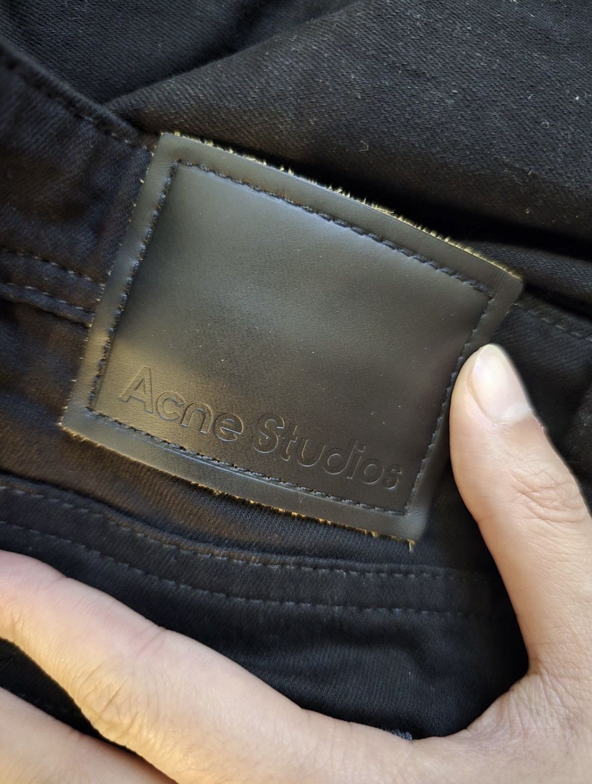 Acne Studios Skinny black acne studios jeans climb Size US 28 / EU 44 - 3 Thumbnail