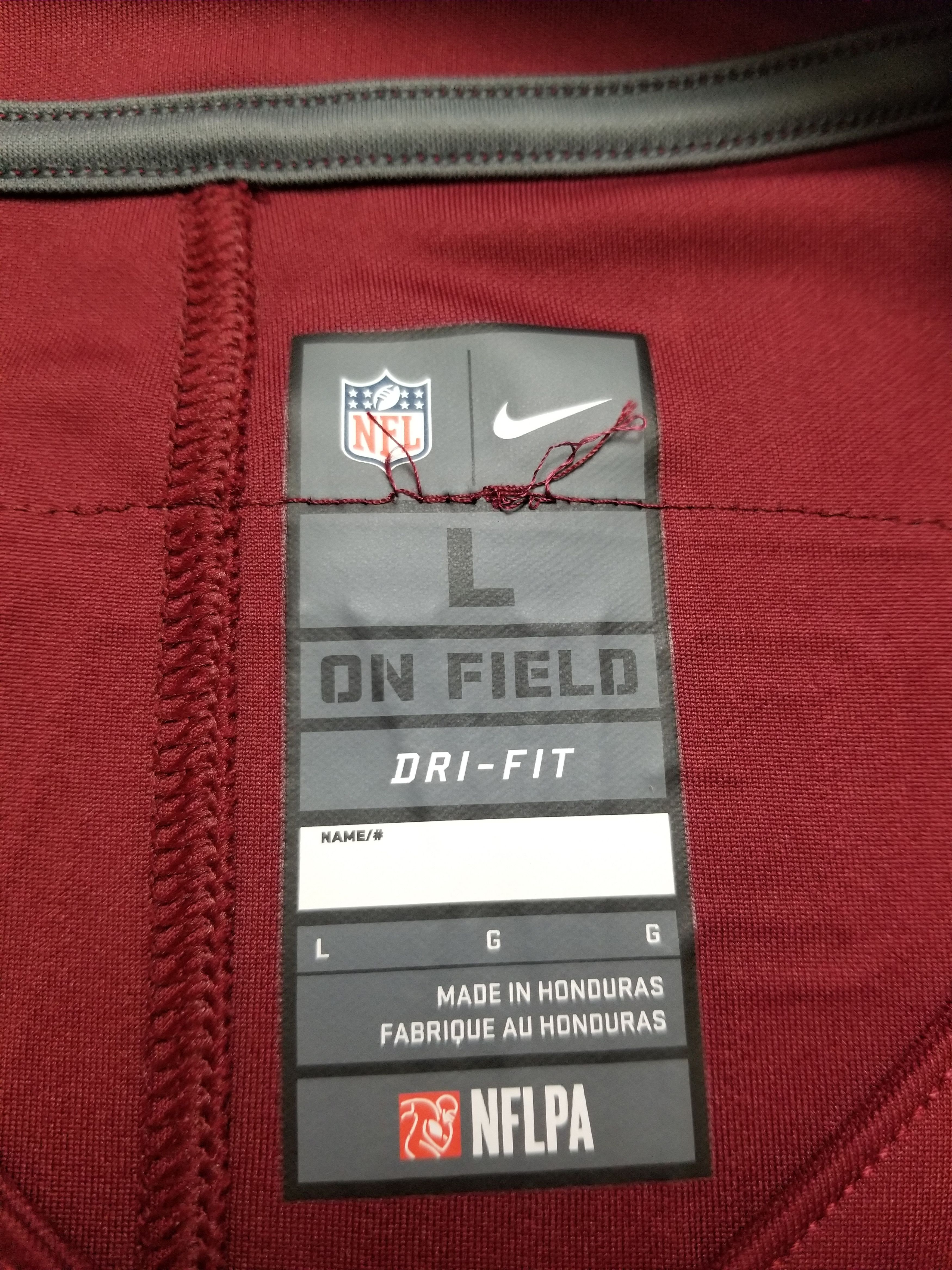 Nike Dwayne Haskins #7 Washington Redskins Limited Sewn Jersey Size US L / EU 52-54 / 3 - 19 Thumbnail