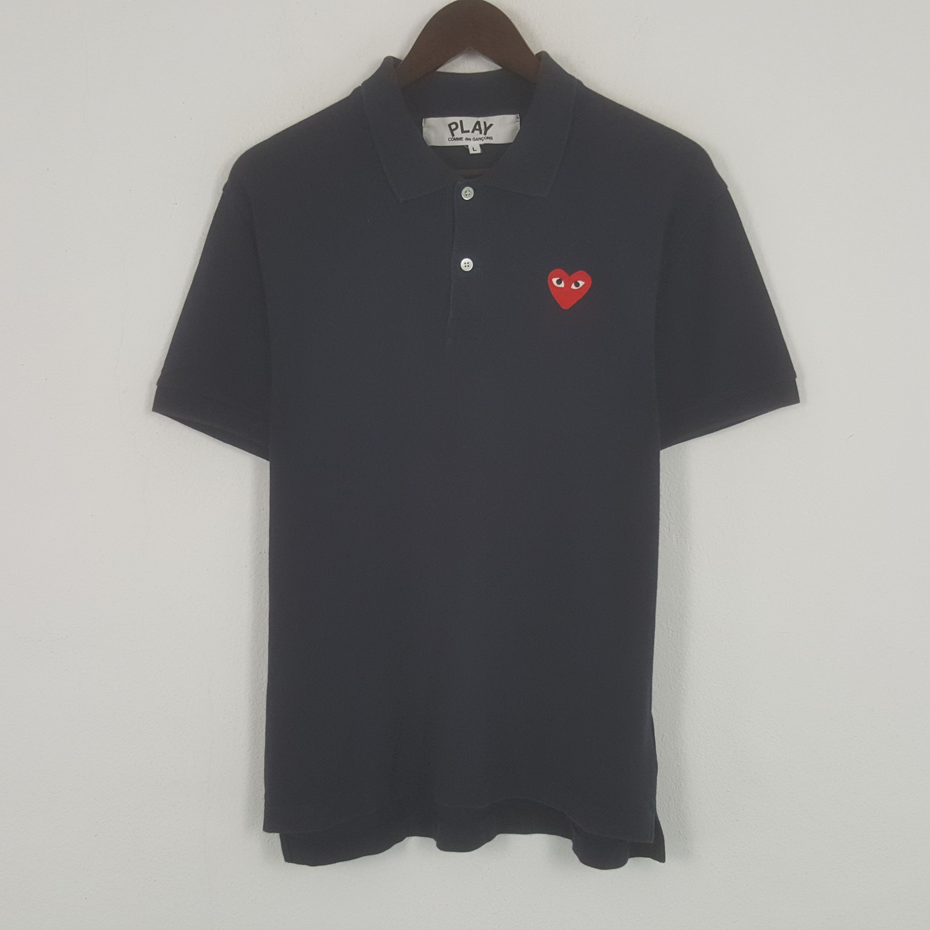 Comme des Garcons PLAY × Japanese Brand × Vintage Vintage AW2016 Comme des Garcons PLAY Polos Shirt Size US M / EU 48-50 / 2 - 1 Thumbnail