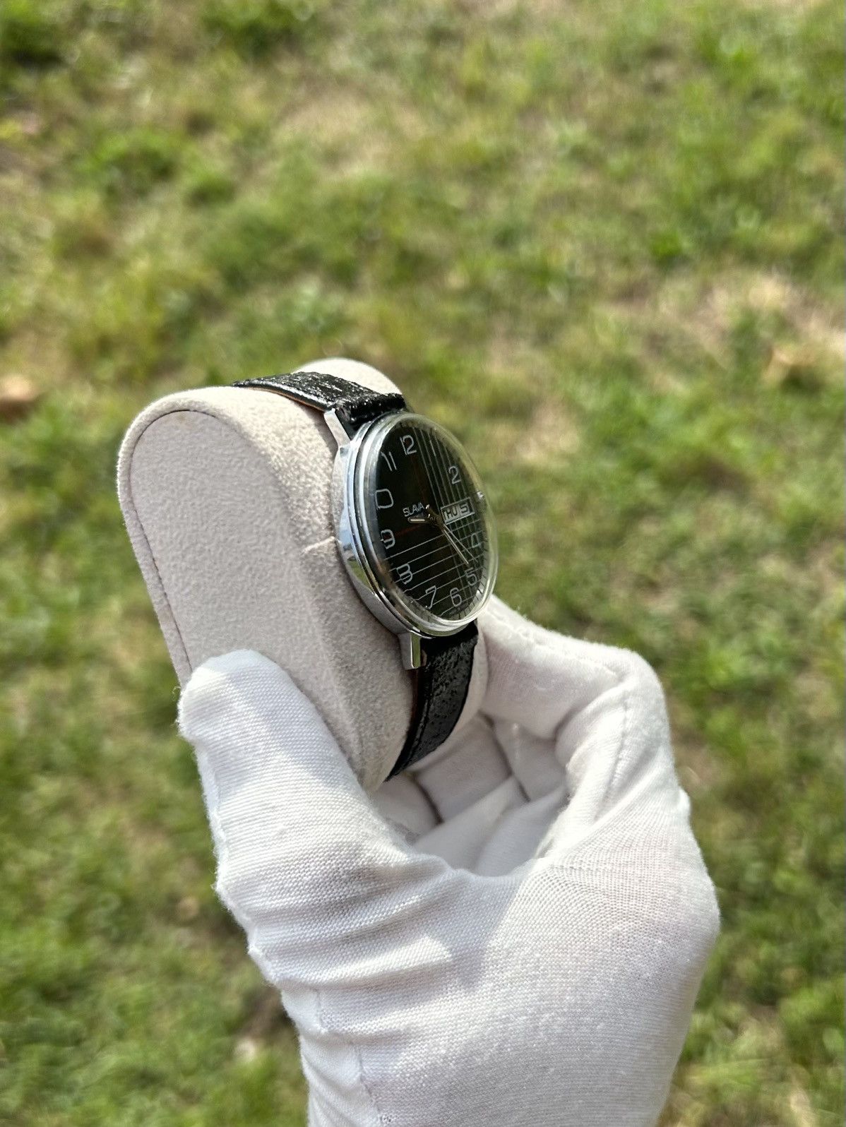 Vintage Vintage Watch Slava USSR Soviet Mechanical 1980s Size ONE SIZE - 8 Thumbnail