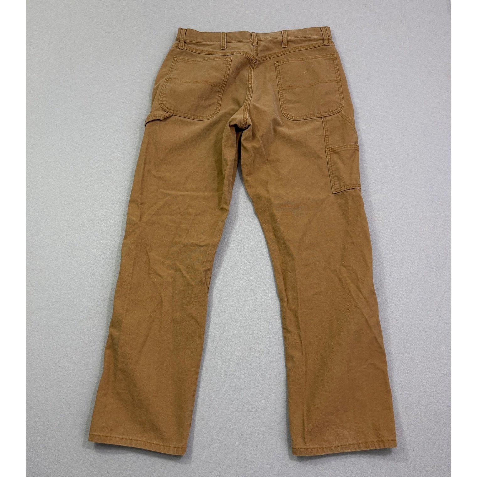 Vintage Vintage Rustler Carpenter Pants Mens 34x34 Canvas Workwear Size US 34 / EU 50 - 4 Thumbnail