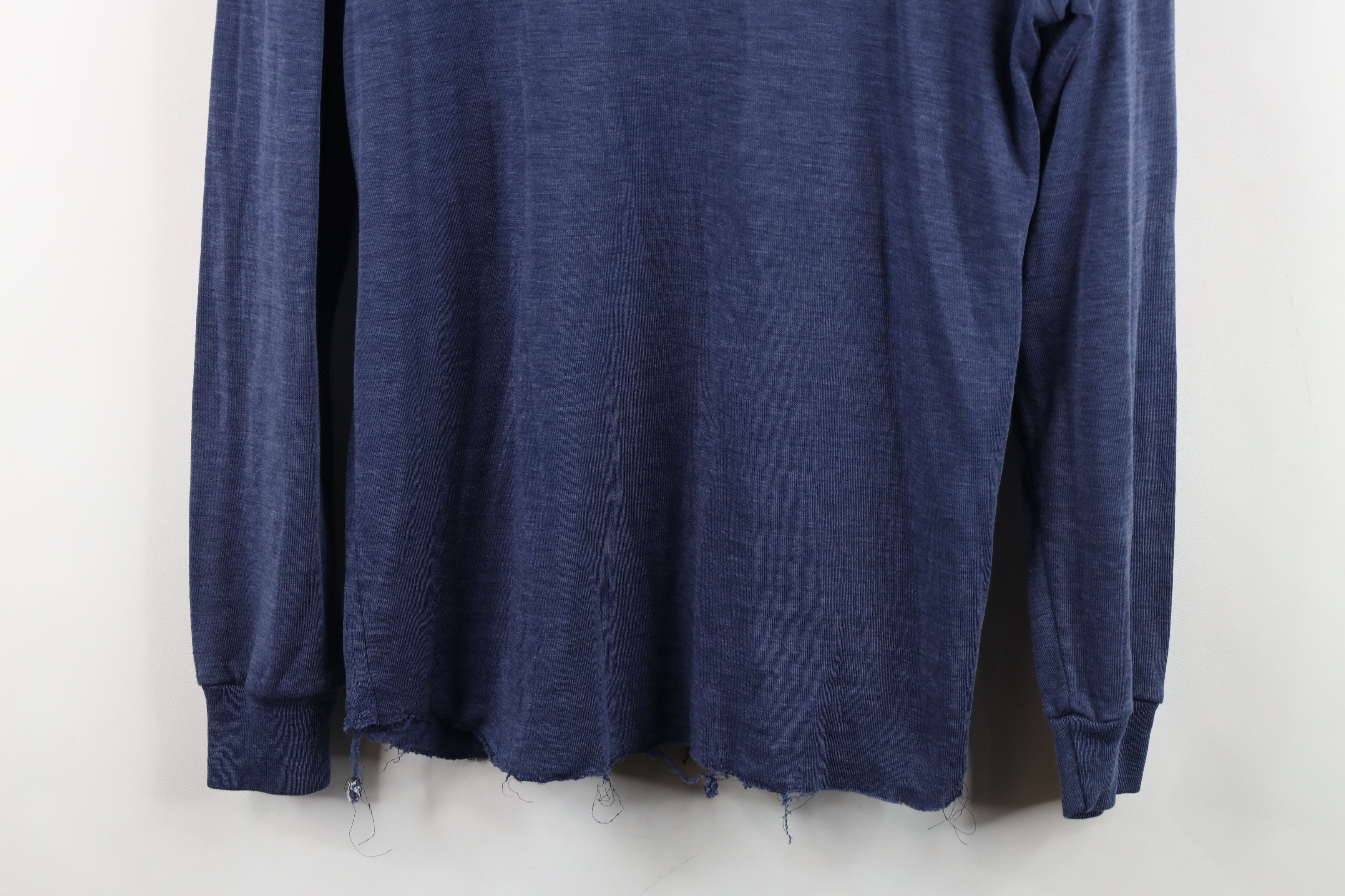 Vintage Vintage 70s Streetwear Thermal Knit Long Sleeve T-Shirt Size US S / EU 44-46 / 1 - 3 Thumbnail