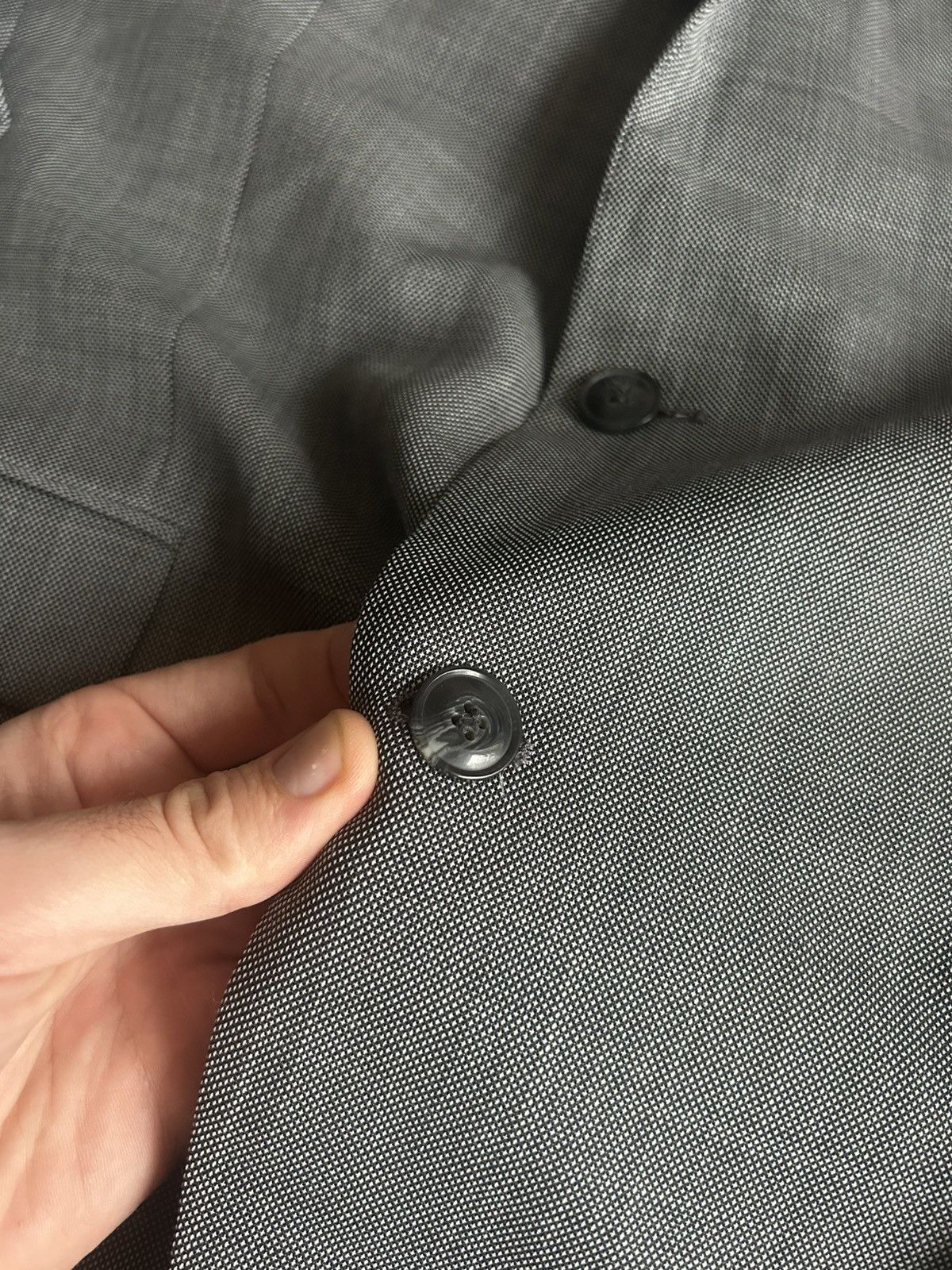 Strellson Strellson Wool Mens Suit 2 Button Solid Style Size 48 Luxury Size 38R - 4 Thumbnail
