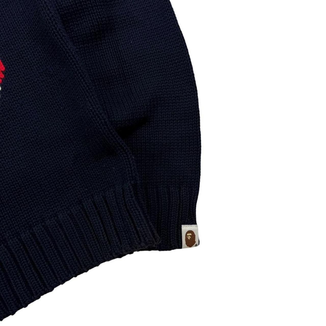 Bape A Bathing Ape Bape USA Ape Head Knit - Small Size US S / EU 44-46 / 1 - 2 Thumbnail