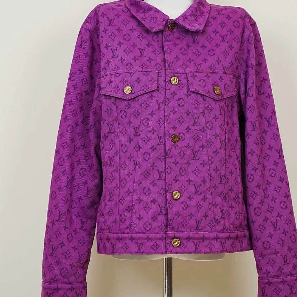 Louis Vuitton Louis Vuitton Monogram Denim Jacket Size 50 Size US M / EU 48-50 / 2 - 1 Thumbnail