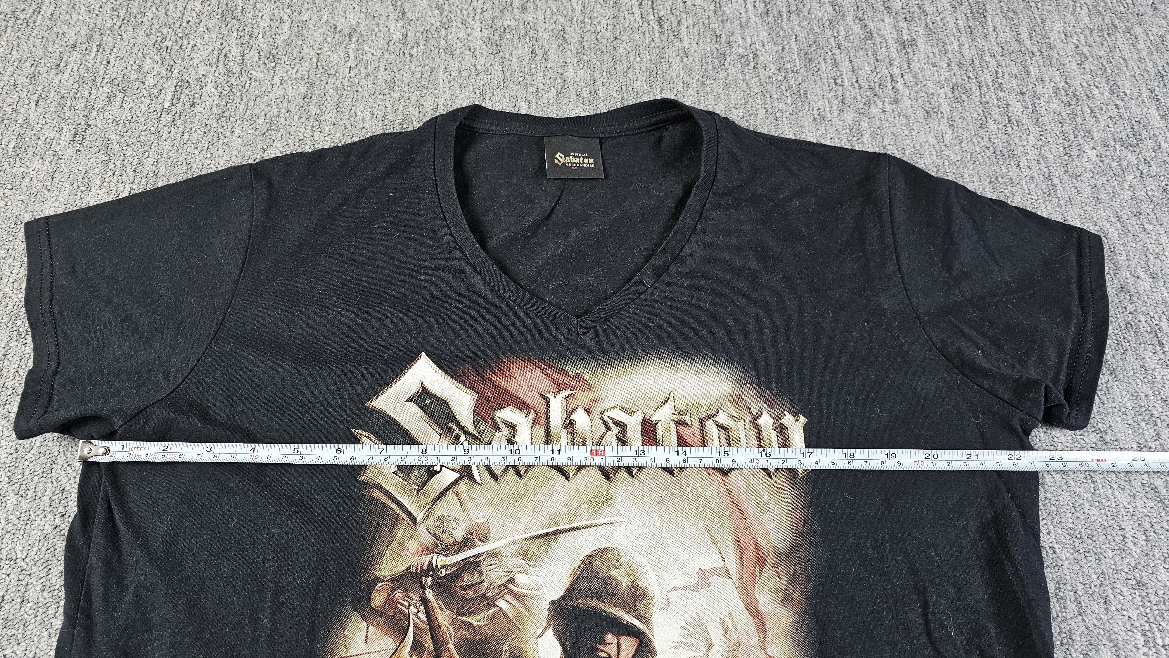 Other Sabaton T-Shirt Women XL The Last Stand Black Band Tee Size US XL / EU 56 / 4 - 7 Thumbnail