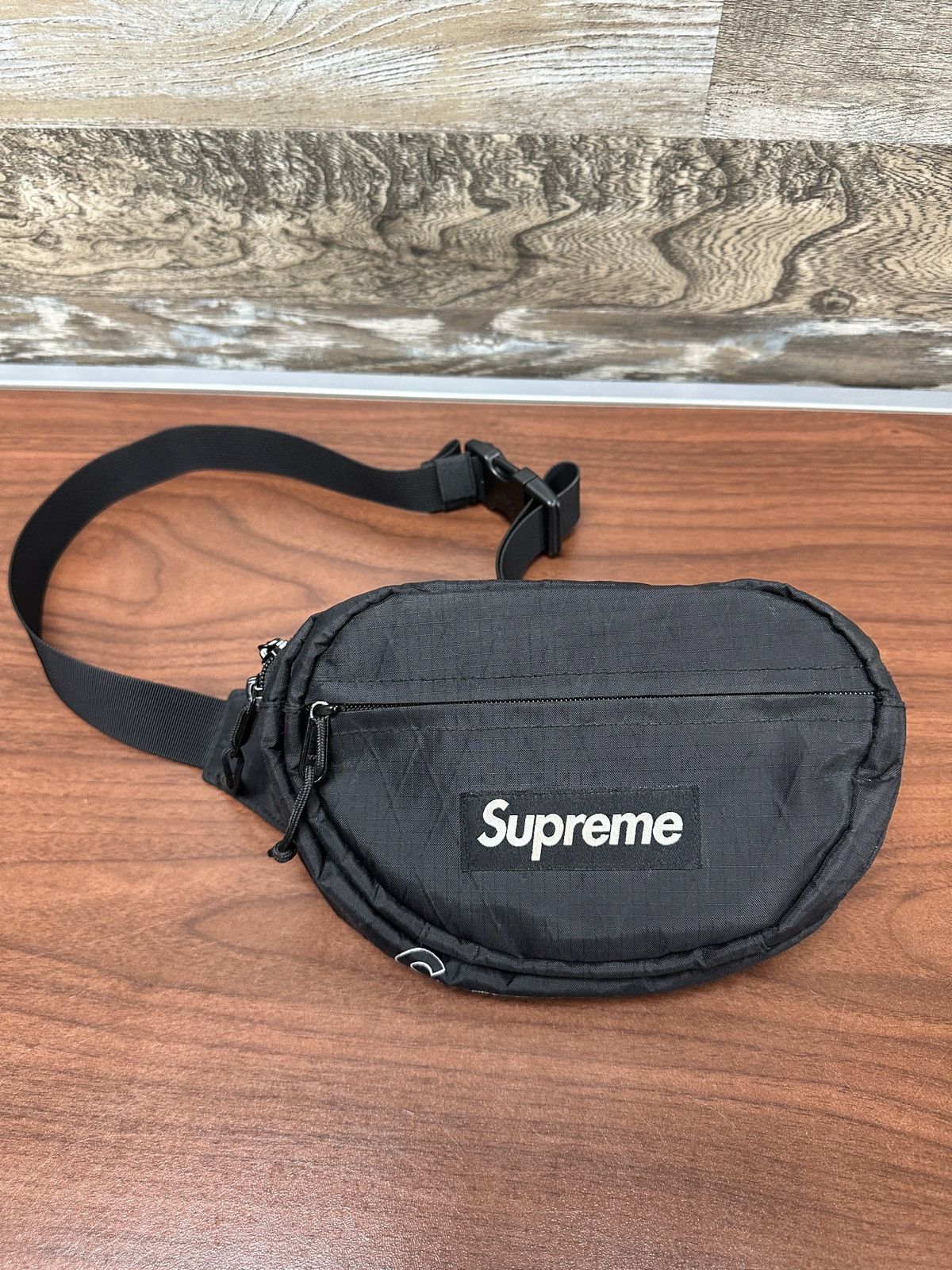 Supreme Supreme Black Waist Bag FW18 | Grailed