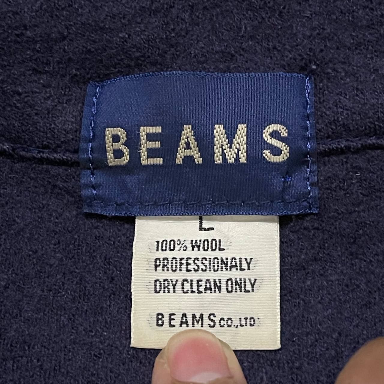 Beams Plus Beams Japan Wool Zipper Jacket Size US L / EU 52-54 / 3 - 6 Thumbnail