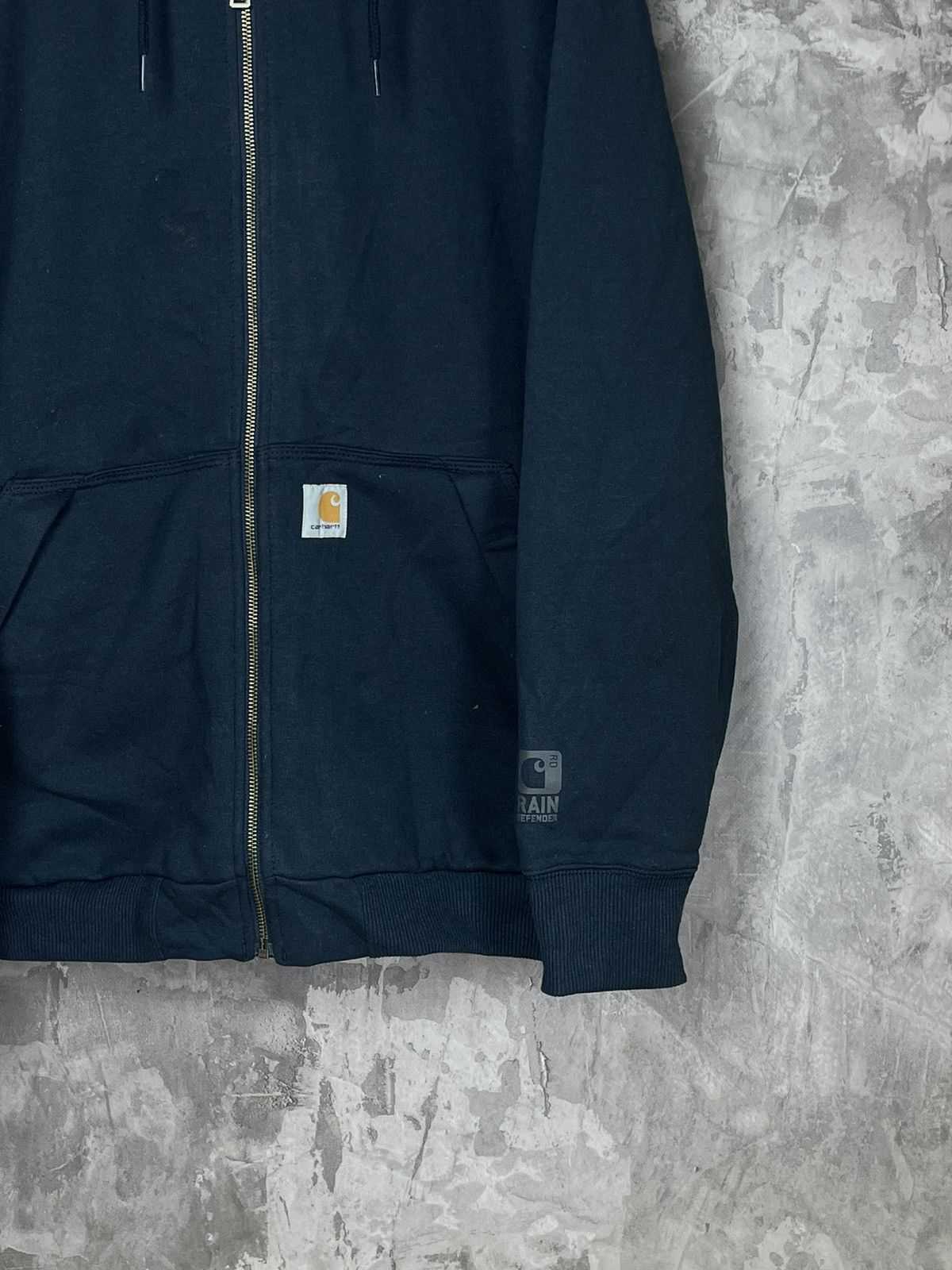 Carhartt Vintage Y2K Essential Carhartt Boxy Zip Up Hoodie Fur Skater Size US XL / EU 56 / 4 - 6 Thumbnail
