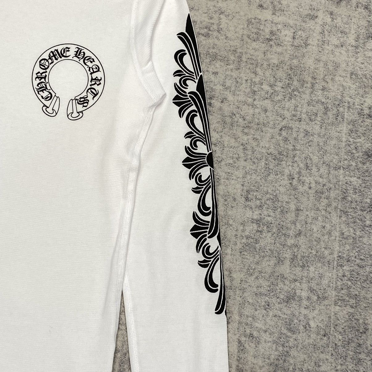Chrome Hearts Chrome Hearts Dagger Thermal long t-shirt white Size XL / US 12-14 / IT 48-50 - 5 Thumbnail