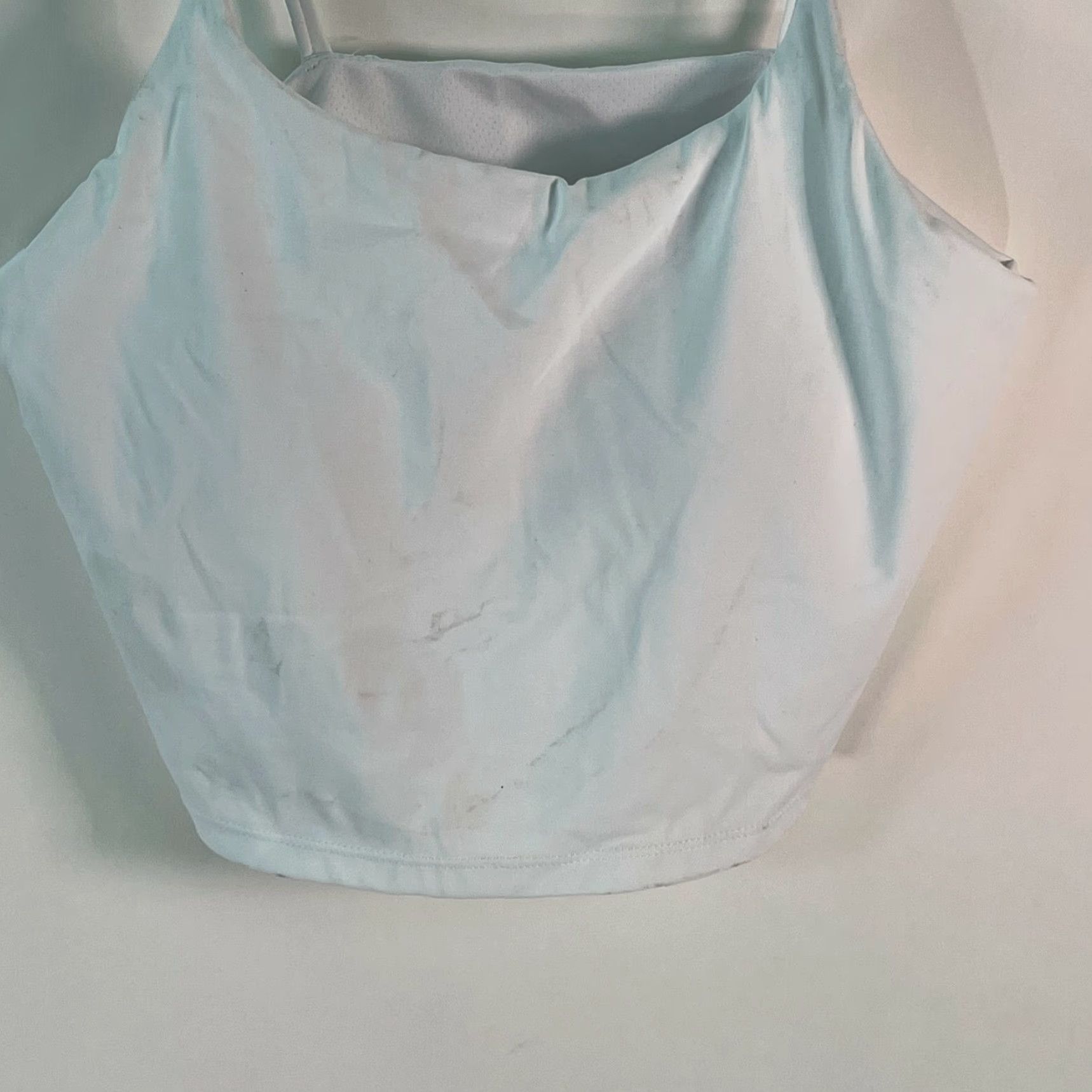 Vintage Womens Sports Bra Top Shapewear Padded Spaghetti Straps White XL Adult - Bras - Activewear - 90s/Not Applicable Size XL / US 12-14 / IT 48-50 - 3 Thumbnail
