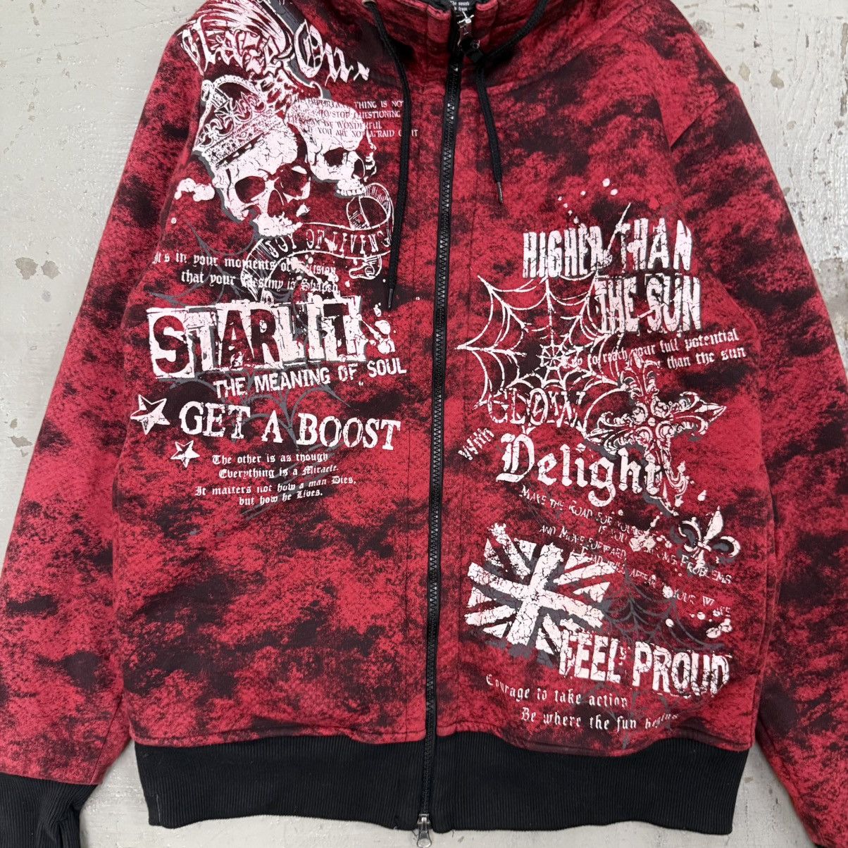 If Six Was Nine Clash Punk Poem Cross Seditionaries bono with hood jacket Size US M / EU 48-50 / 2 - 3 Thumbnail