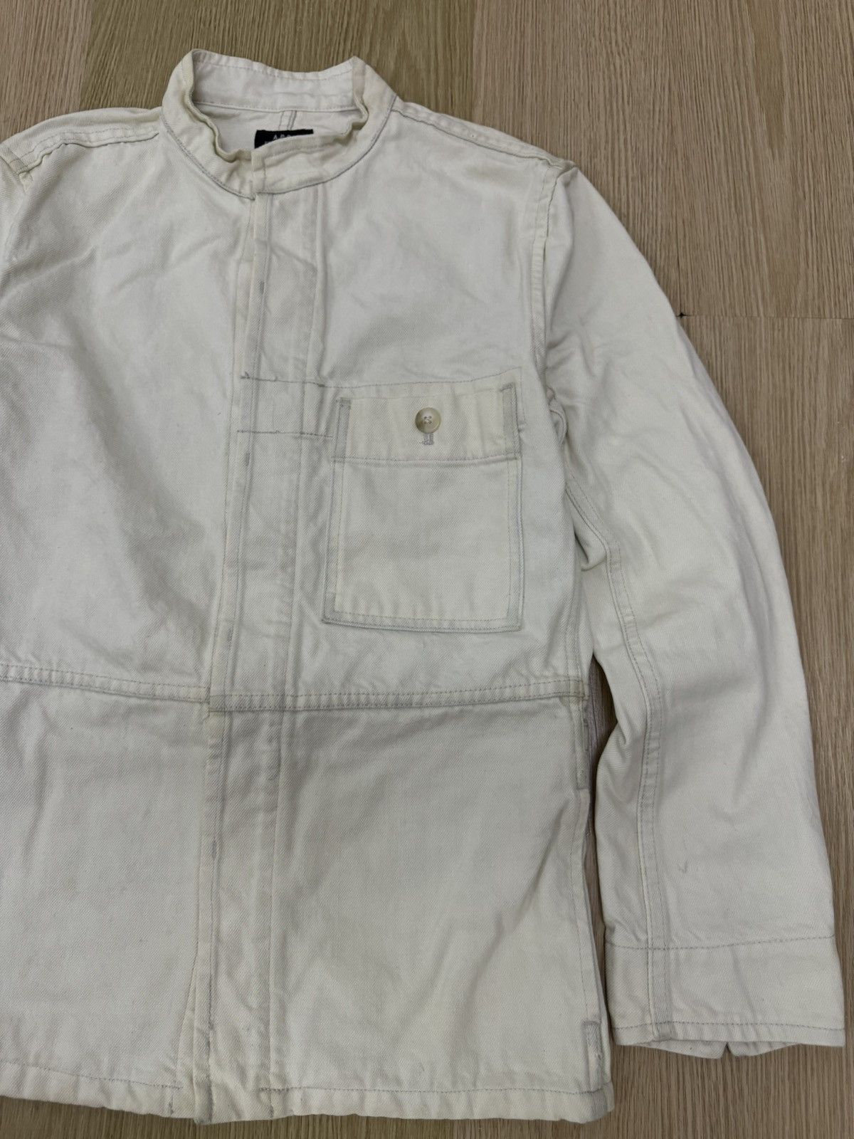 A.P.C. A.P.C white cotton chore jacket Size US XS / EU 42 / 0 - 3 Thumbnail