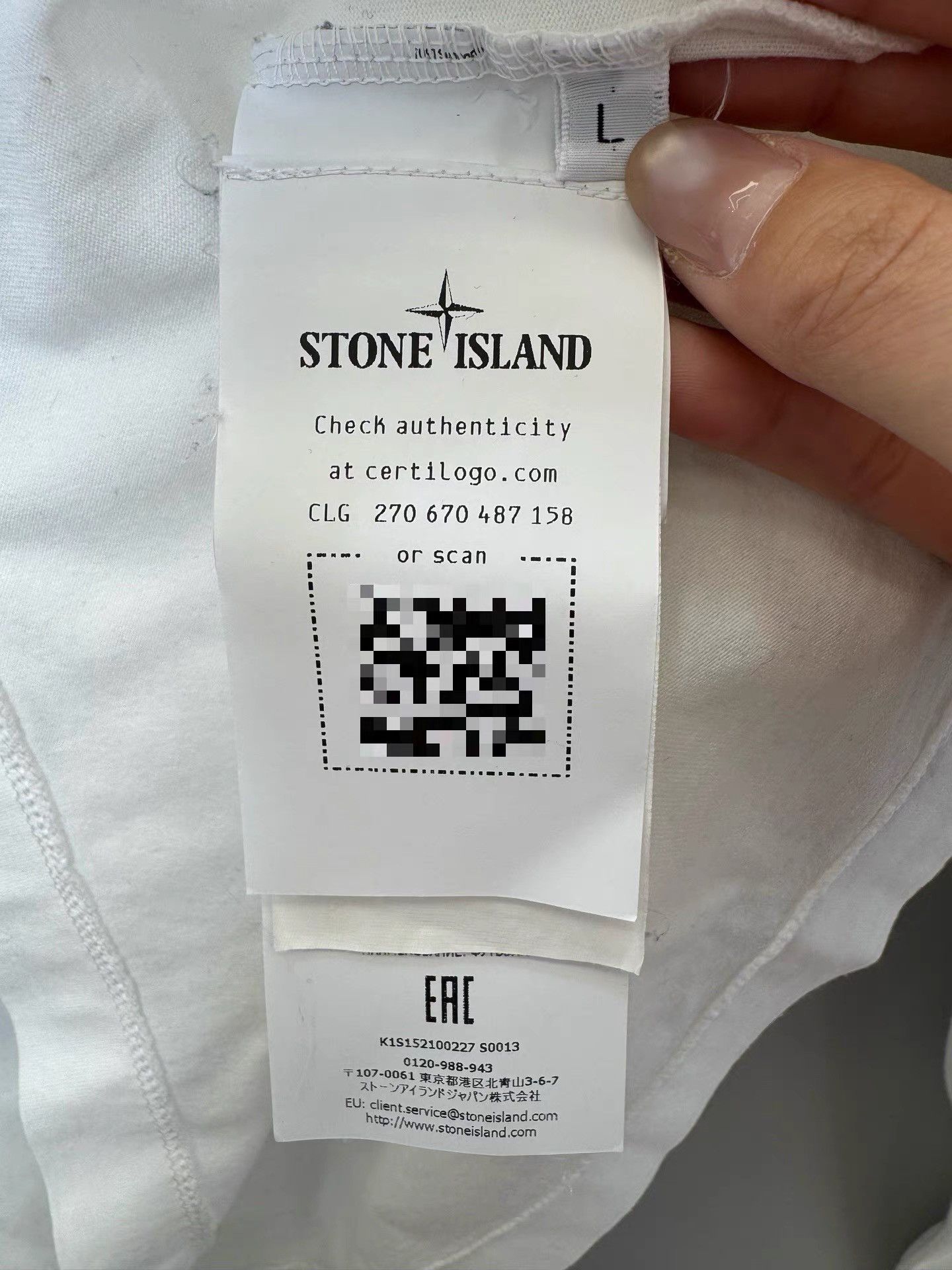 Stone Island Stone Island Solid Color Crew Neck Long Sleeve K36 Size US L / EU 52-54 / 3 - 5 Thumbnail