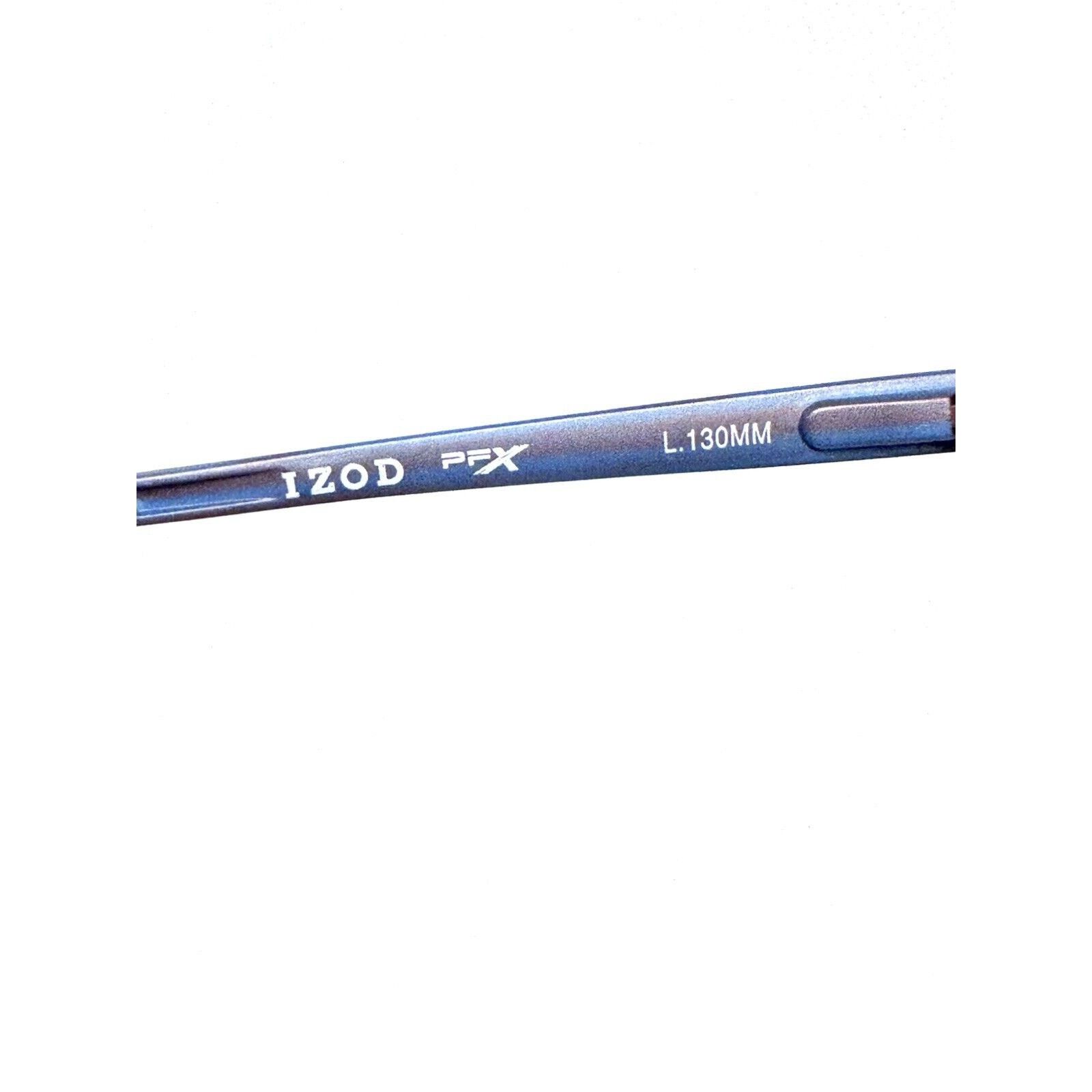 Izod IZOD PERFORMANCE X PFX X3804 GUNMETAL NAVY-BLUE EYEGLASSES Size ONE SIZE - 6 Thumbnail