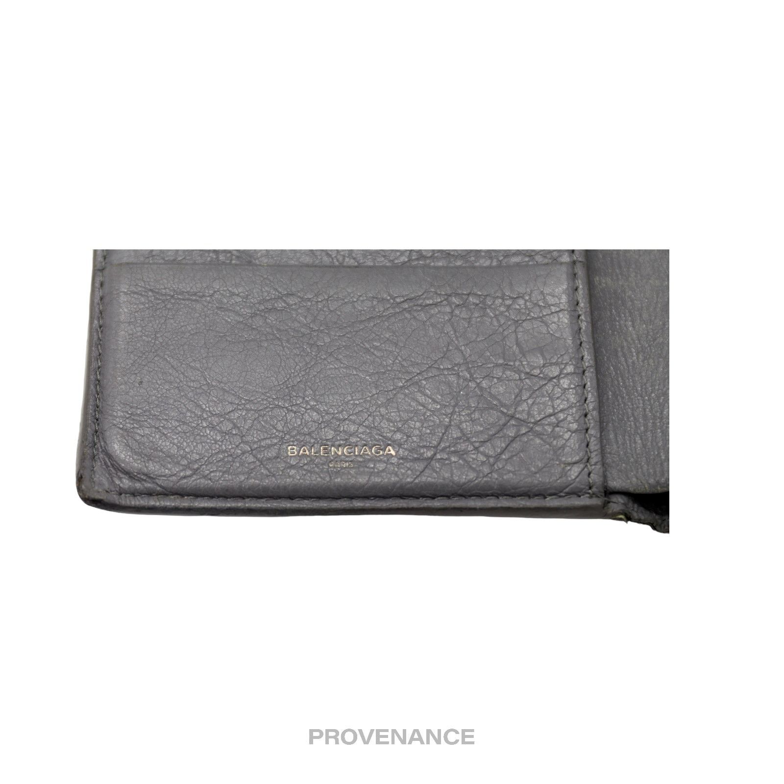 Balenciaga 🔴 Balenciaga Explorer Chain Wallet - Gray Leather Size ONE SIZE - 6 Thumbnail