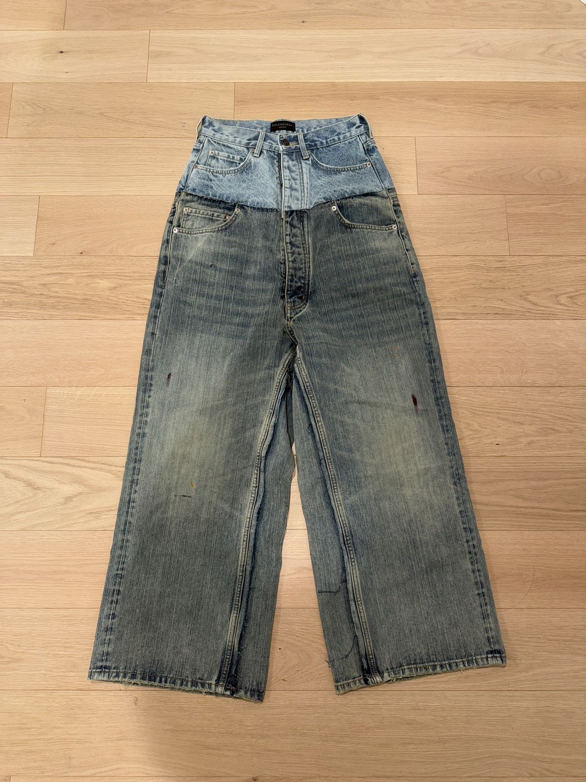 Balenciaga Balenciaga Cut-Up Baggy Jeans Blue Size XS | Grailed Balenciaga Balenciaga Cut-Up Baggy Jeans Blue Size XS | Grailed
