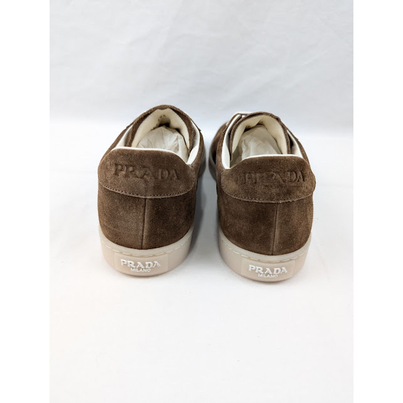 Prada o1rshd1 Low-Top Sneakers in Sigaro Size US 10 / EU 43 - 18 Thumbnail