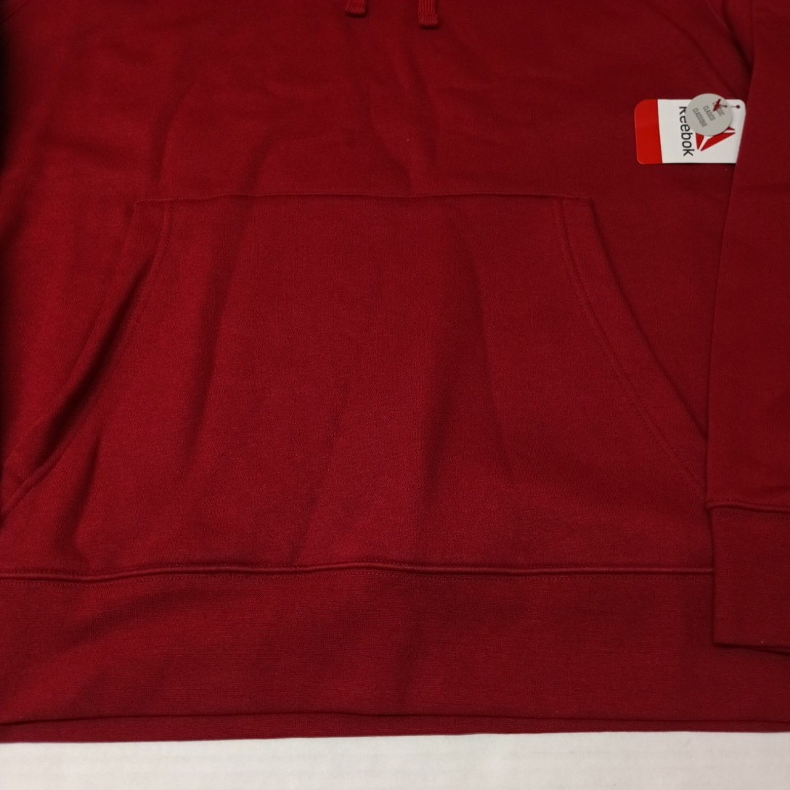 Reebok Reebok Delta Logo Hoodie Men's Size 3XL Red Kangaroo Pocket Size US XXL / EU 58 / 5 - 2 Thumbnail