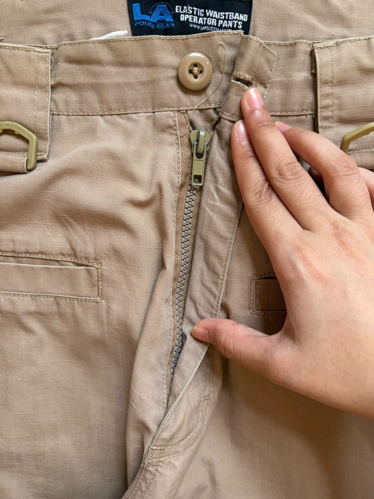 Japanese Brand Vintage Japanese Brand Cargo Multi Pocket Baggy Jeans Size US 31 - 3 Thumbnail