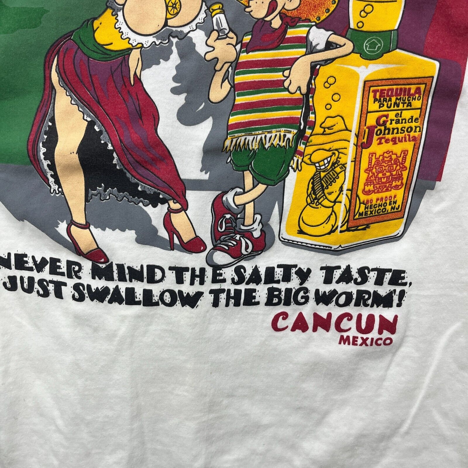 Vintage Vintage 90s El Grande Johnson Mexico Tequila Souvenir Large Size US L / EU 52-54 / 3 - 6 Thumbnail