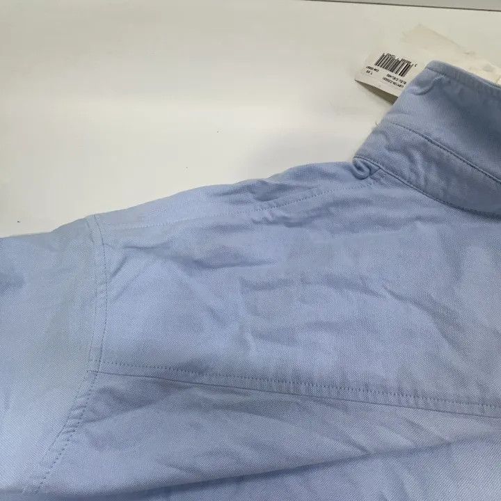 AMI AMIPARIS Blue Button-Down Shirt with Heart Design -2507 Size US XS / EU 42 / 0 - 9 Thumbnail