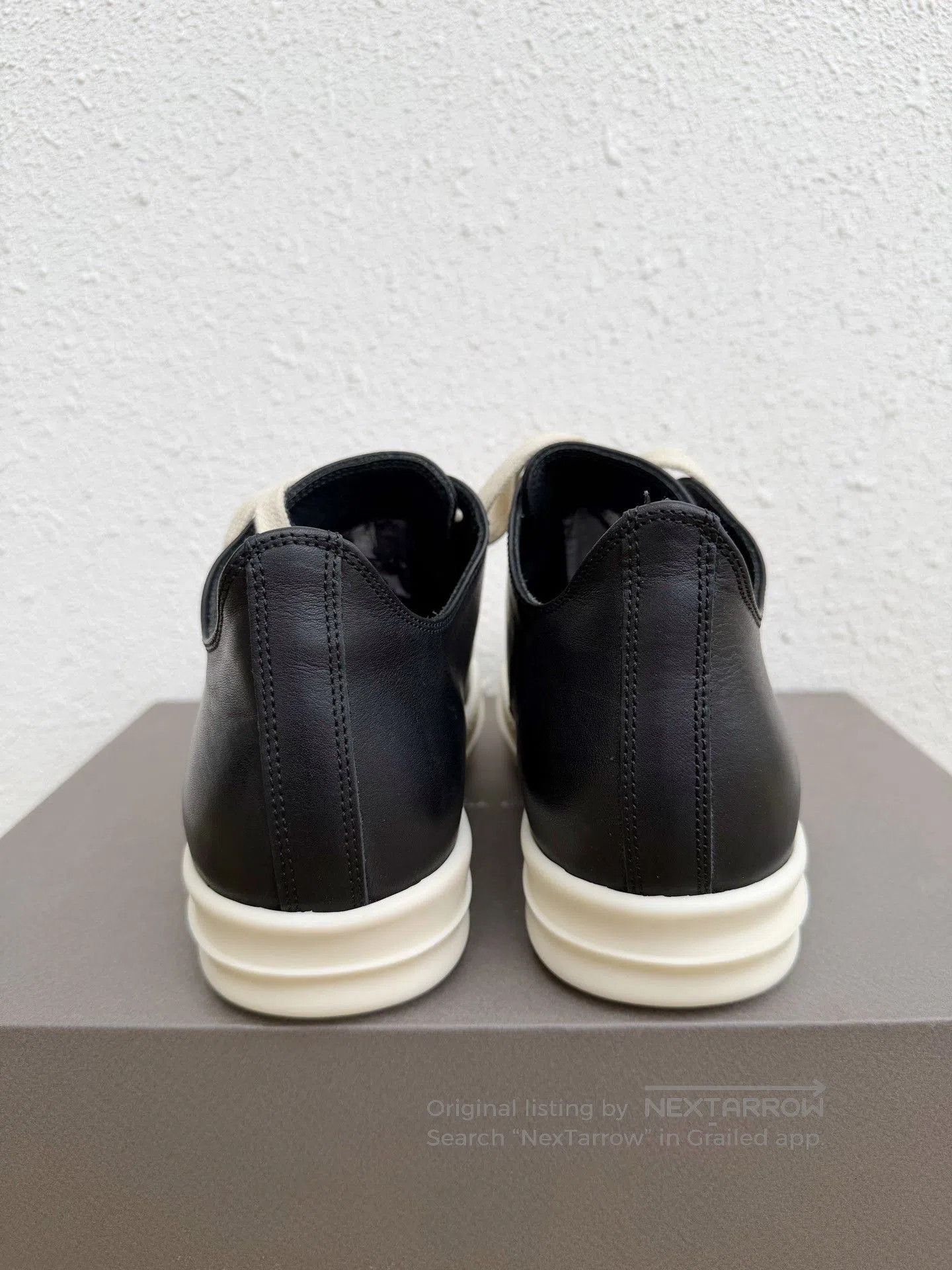 Rick Owens Rick Owens x Converse Women Leather Low-Top. Size US 6 / IT 36 - 7 Thumbnail