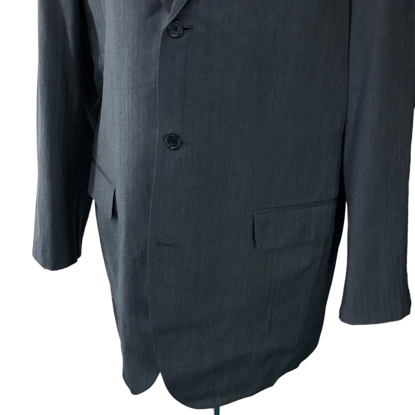 Southwick Southwick Men Sz 44XL Extra Long Suit 2 Piece *TINY FLAW Size 44L - 4 Thumbnail