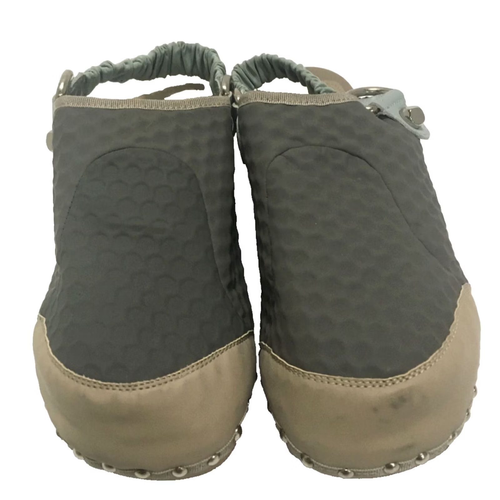 Brain Dead Brain Dead Energy Absorber Zoccolo Clogs Sand 41 Slip-On Unisex Adult Cushioned Comfort Rubberized Platform Clog Shoes Mens Womens Size ONE SIZE - 2 Thumbnail