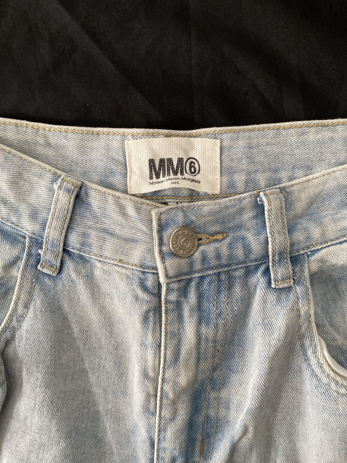 MM6 MM6 Maison Margiela Distressed Jeans Size 26" / US 2 / IT 38 - 5 Thumbnail