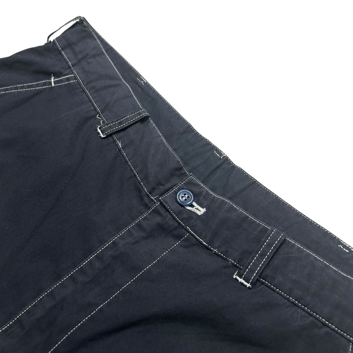 Comme des Garcons 374 90s 99SS comme des garcons homme long pants garment dye Size US 35 - 12 Thumbnail