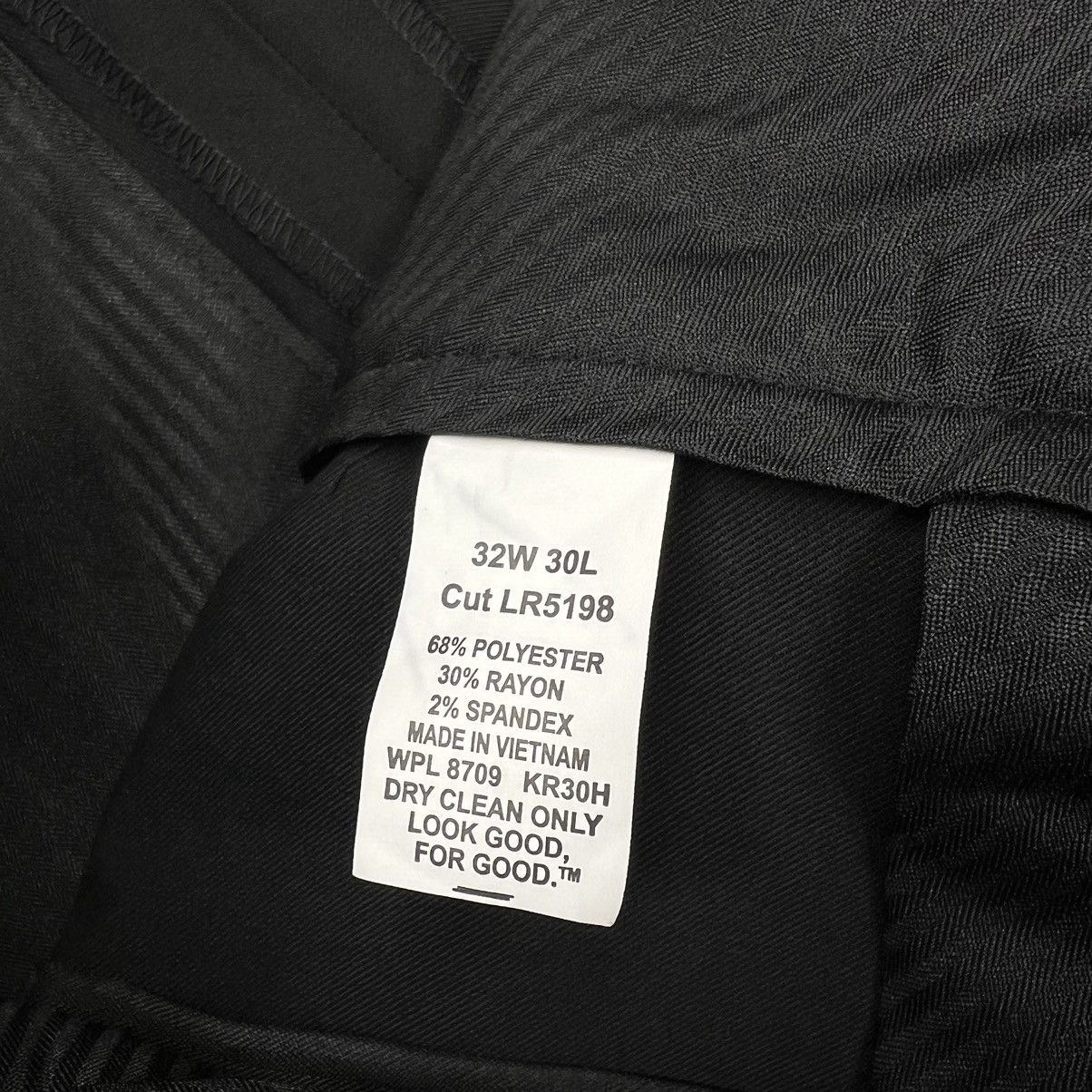 Kenneth Cole Kenneth Cole Reaction Suit Pants Black Techni-Cole Separate Size US 32 / EU 48 - 6 Thumbnail