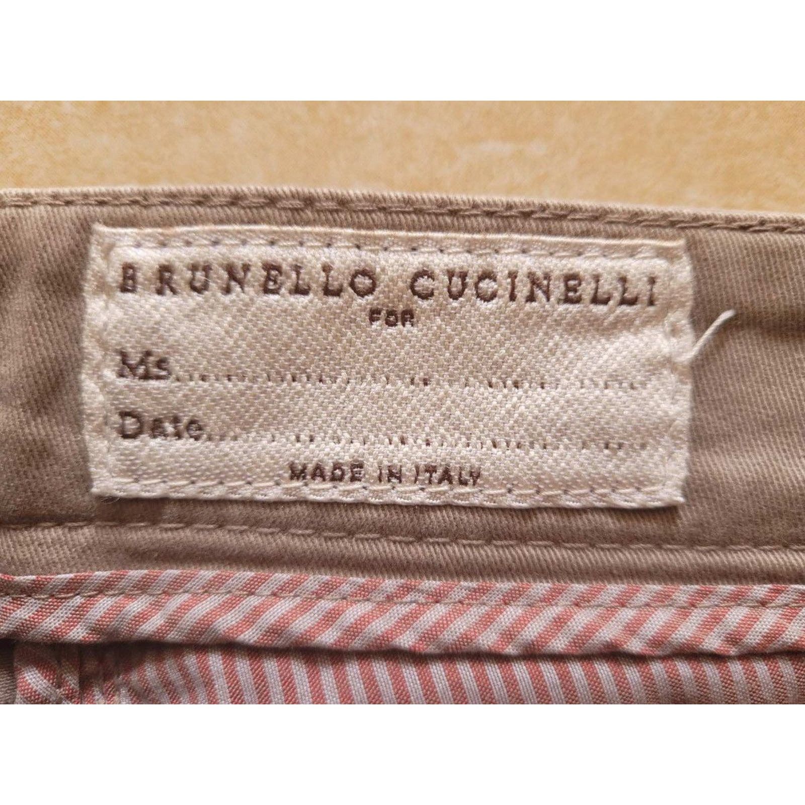 Brunello Cucinelli Brunello Cucinelli women cargo pants Size 30" / US 8 / IT 44 - 4 Thumbnail