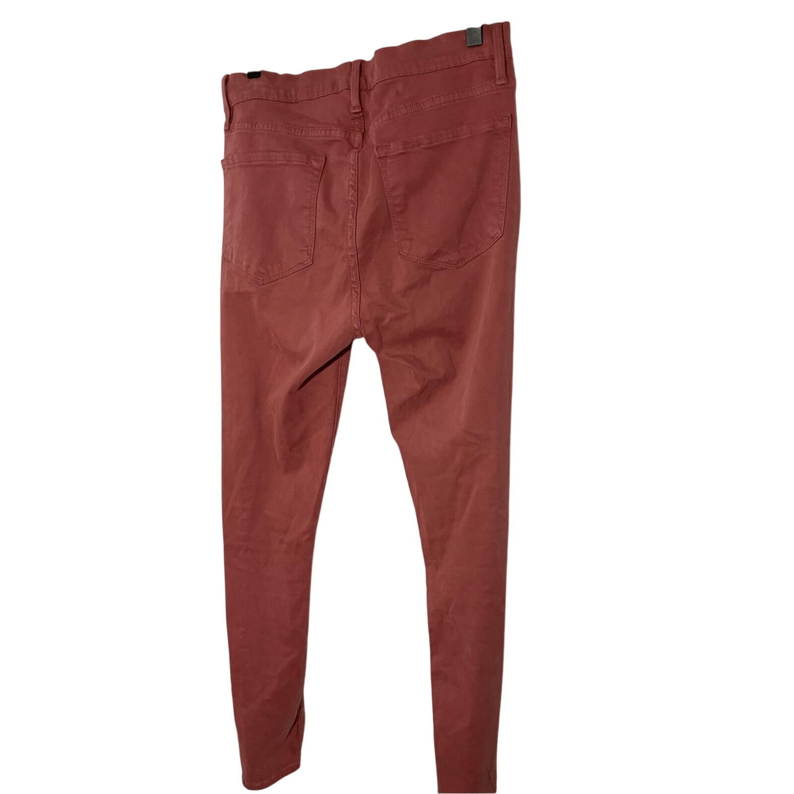 Frame FRAME Le High Skinny Jeans Rosewood Pink Sz 28 Size 28" / US 6 / IT 42 - 7 Thumbnail