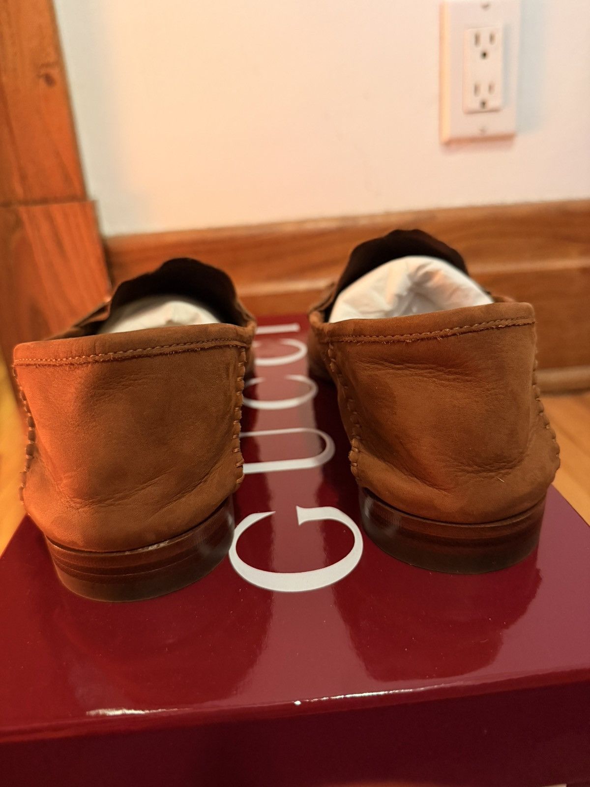 Gucci Gucci Loafer 1953 Nabuck Size US 7 / EU 40 - 4 Thumbnail