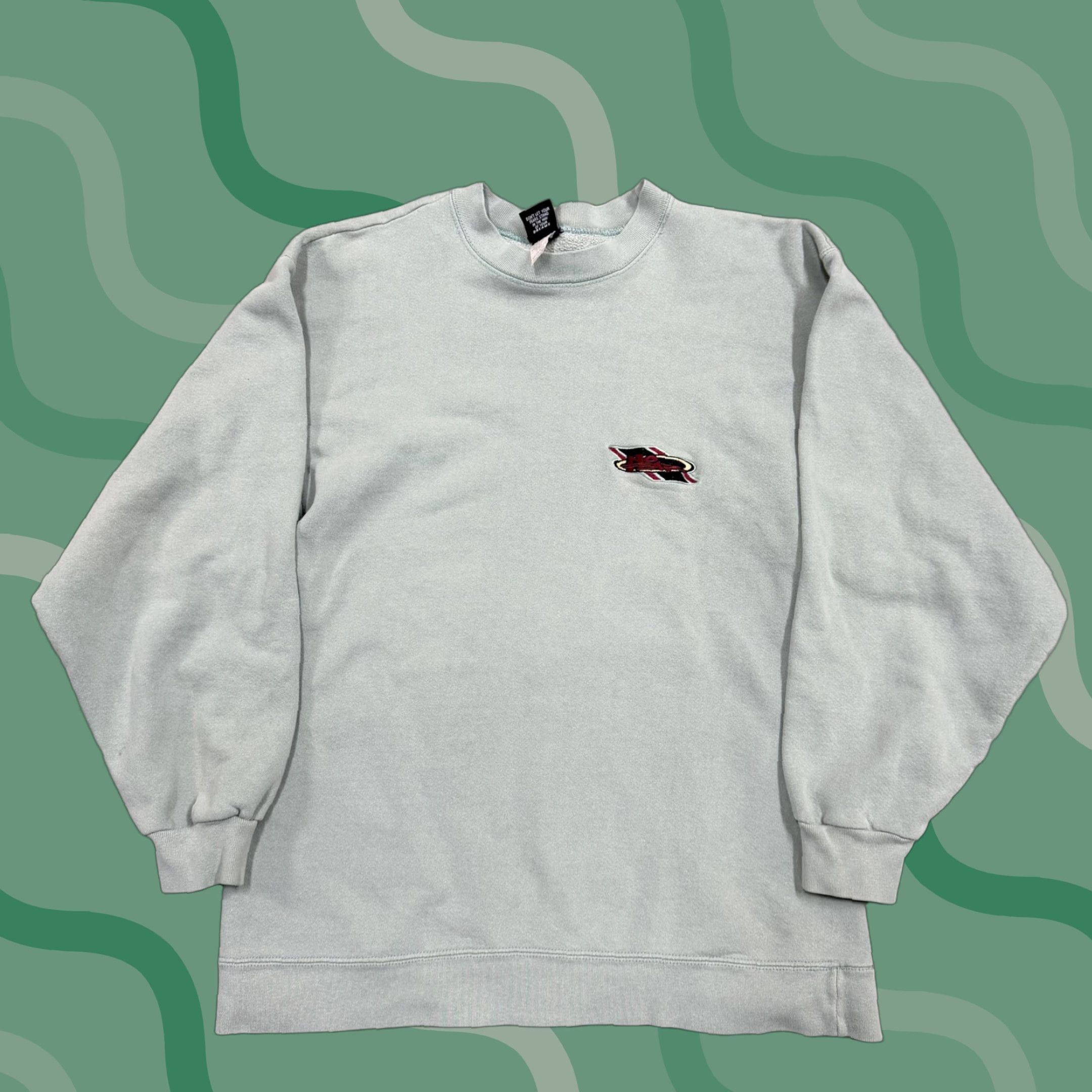 No Fear VINTAGE No Fear Sweatshirt Mens L Green Fleece Crewneck Pullover USA 90s Size US L / EU 52-54 / 3 - 1 Thumbnail