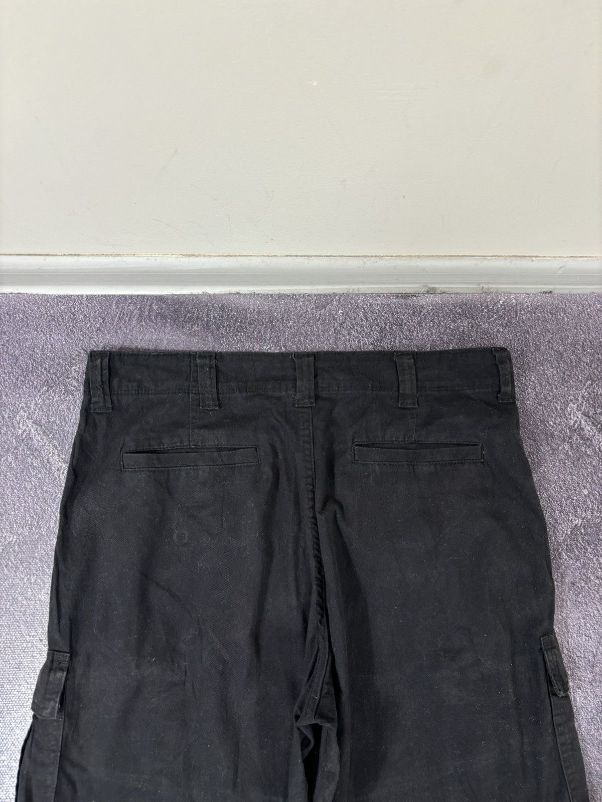 Wrangler Vintage Wrangler Y2K Utility Black USA Hype Cargo Shorts Size US 36 / EU 52 - 15 Thumbnail